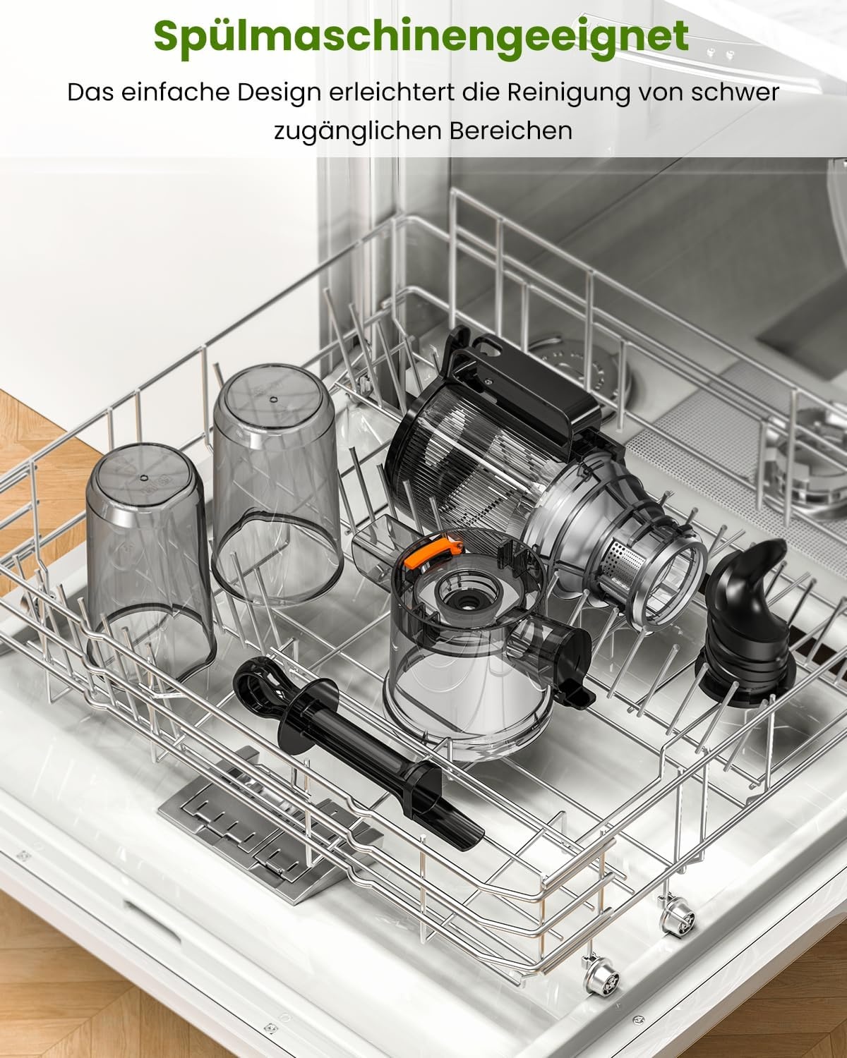Slow Juicer mit 115mm Öffnung - Jetzt bis zu 30% günstiger sichern!