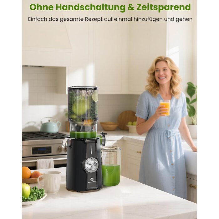 Slow Juicer mit 115mm Öffnung - Jetzt bis zu 30% günstiger sichern!
