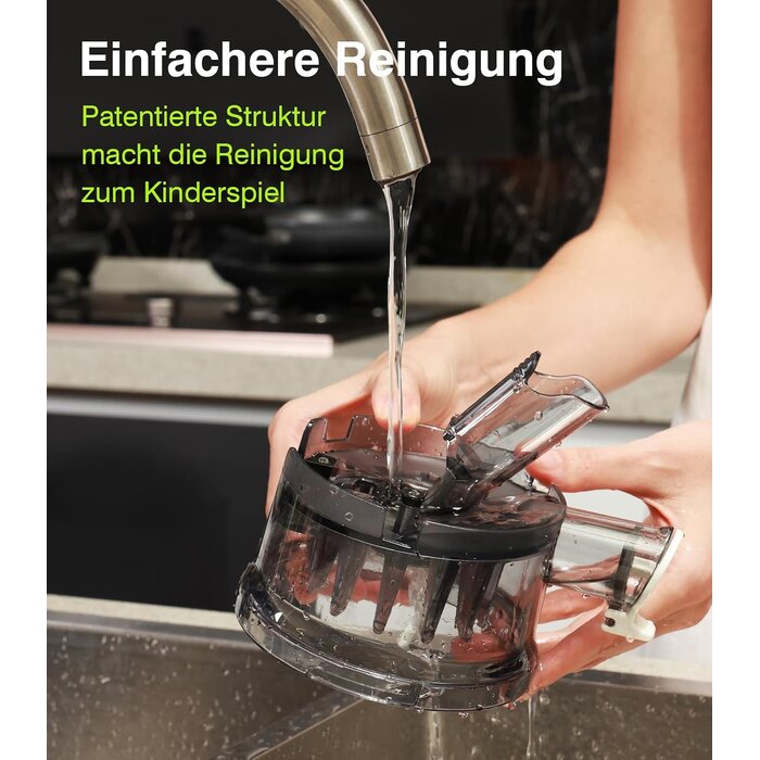 Slow Juicer Entsafter mit 120 mm Einfüllschacht - bis zu 34% Rabatt