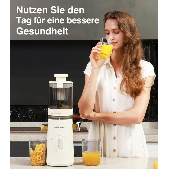 Slow Juicer Entsafter mit 120 mm Einfüllschacht - bis zu 34% Rabatt