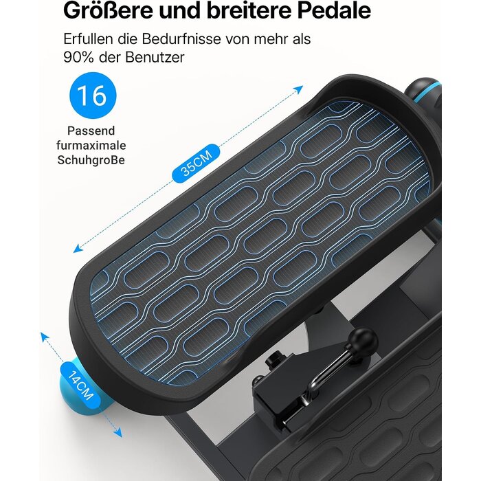2-in-1 Mini Stepper mit LCD & Widerstandsbändern - bis zu 35% Rabatt