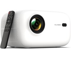 4K Mini-Beamer, Weiß, Größe S, 18000 Lumen, Bluetooth - 52% Rabatt