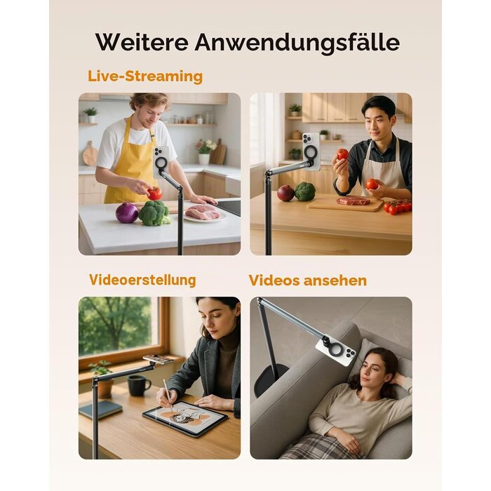 Magnetischer Tischständer für Smartphones & Tablets - bis zu 34% reduziert
