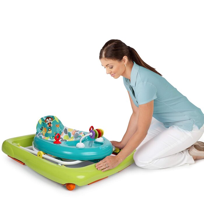 Baby-Lauflernwagen mit Spielboard - 3-fach höhenverstellbar - bis zu 33% sparen
