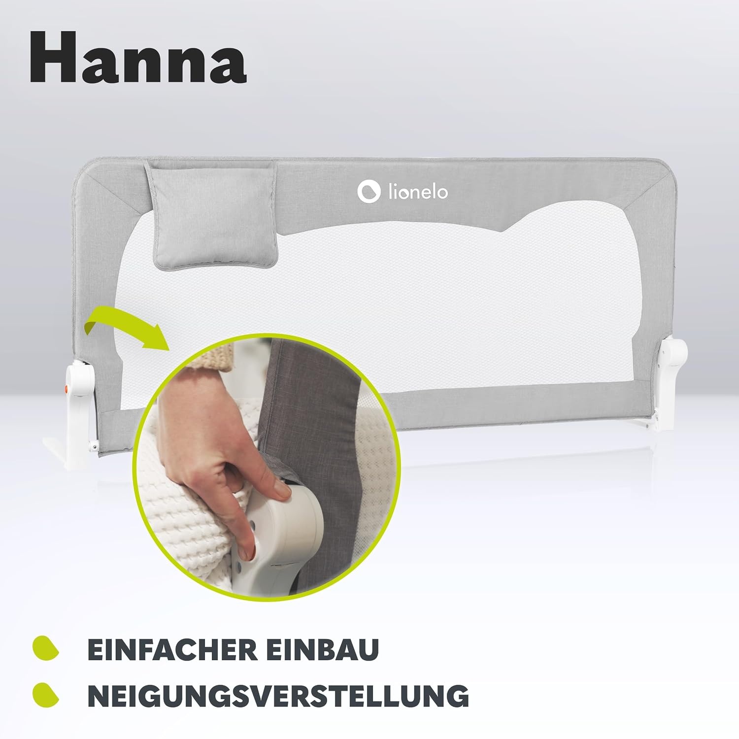 Bettgitter Hanna 150x66 cm - Klappbar & Sicher - Jetzt bis zu 33% sparen