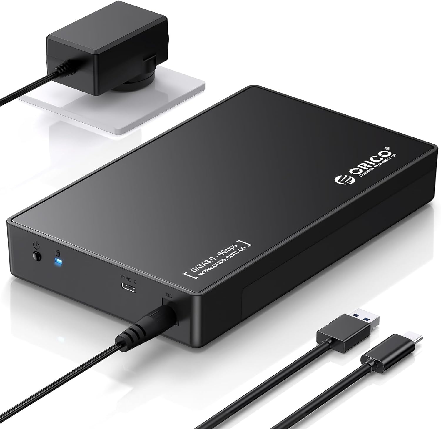 3,5" HDD-Gehäuse SATA bis 20 TB, USB-C, werkzeuglos - bis zu 32% günstiger