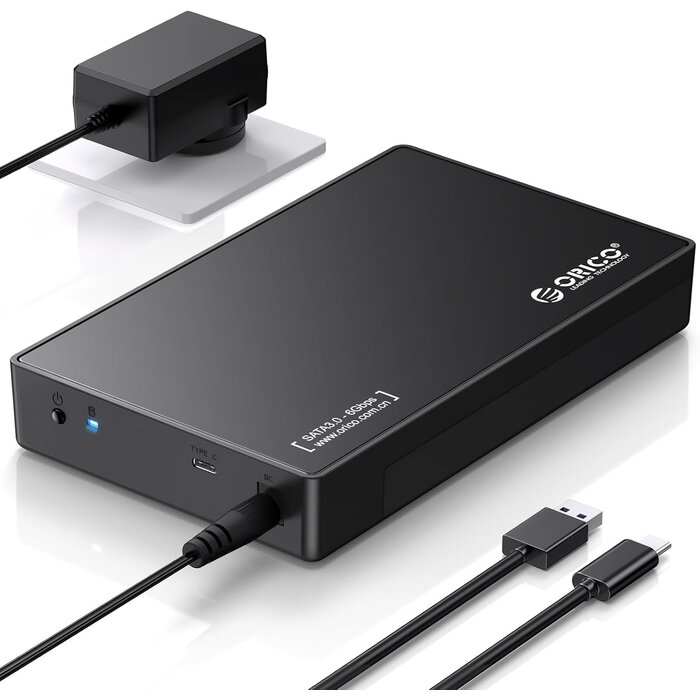 3,5" USB-C Festplattengehäuse bis 20TB - Werkzeuglos - Jetzt bis zu 32% sparen