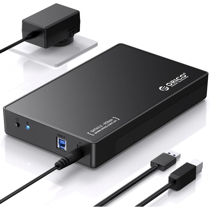 3,5" USB-C Festplattengehäuse bis 20TB - Werkzeuglos - Jetzt bis zu 32% sparen