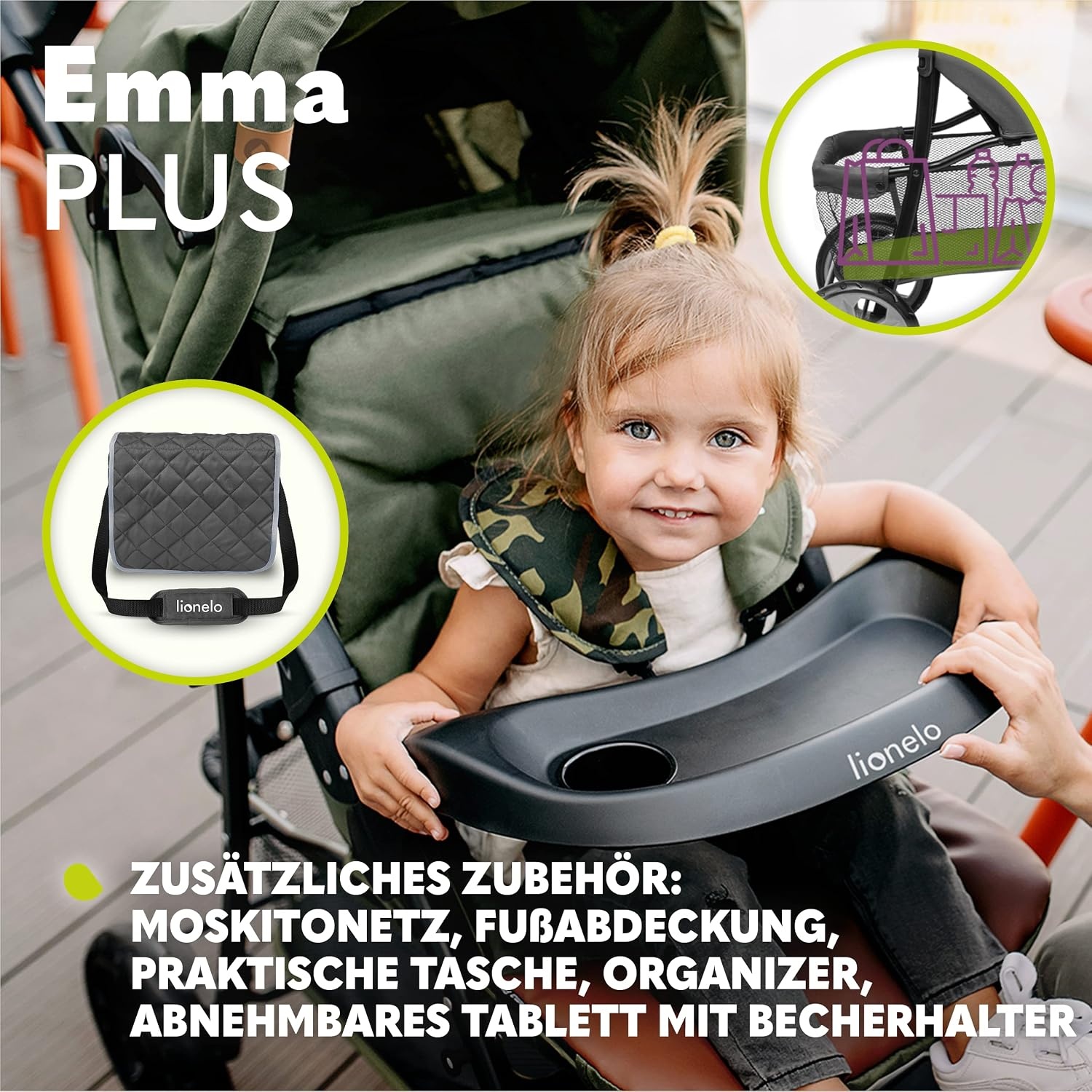 Leichter Kinder-Buggy - Klappbar & Verstellbar - bis zu 34 % reduziert