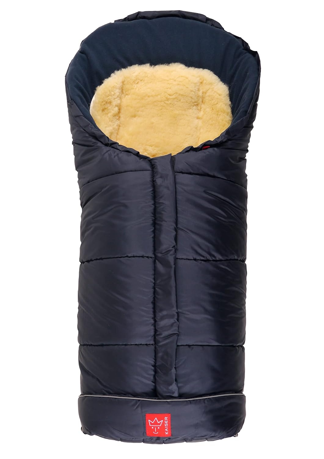 Warmer Kinderwagen-Fußsack Marineblau | 64% Rabatt