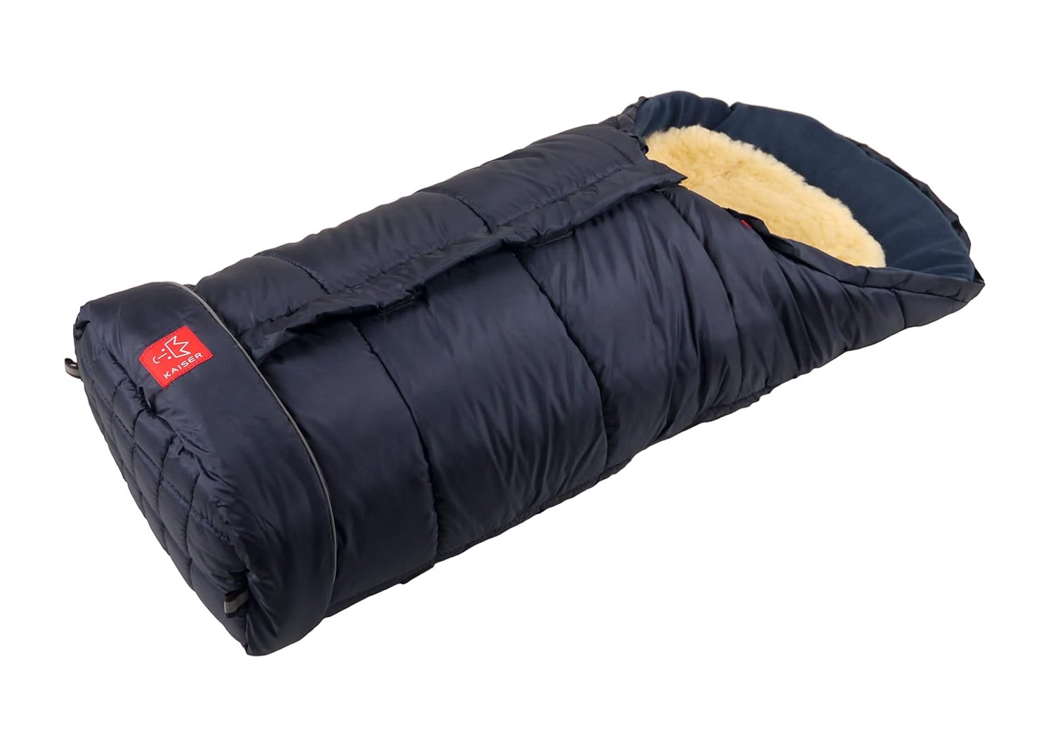 Warmer Kinderwagen-Fußsack Marineblau | 64% Rabatt