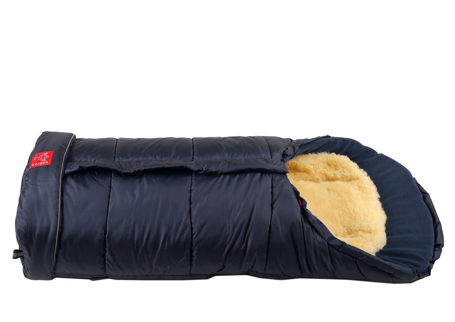 Warmer Kinderwagen-Fußsack Marineblau | 64% Rabatt