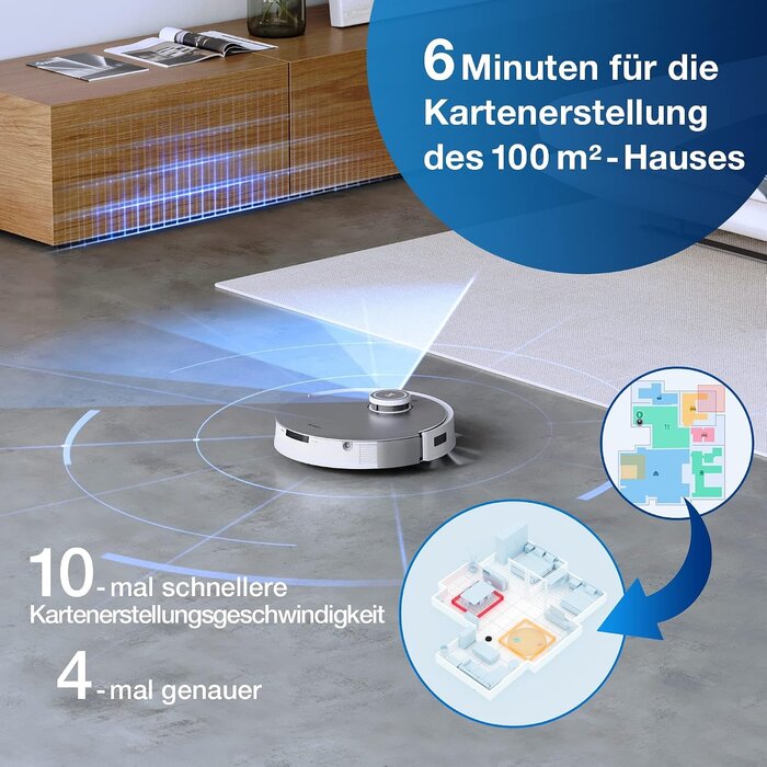 Premium Saug- und Wischroboter mit Reinigungsstation - bis zu 35% Rabatt