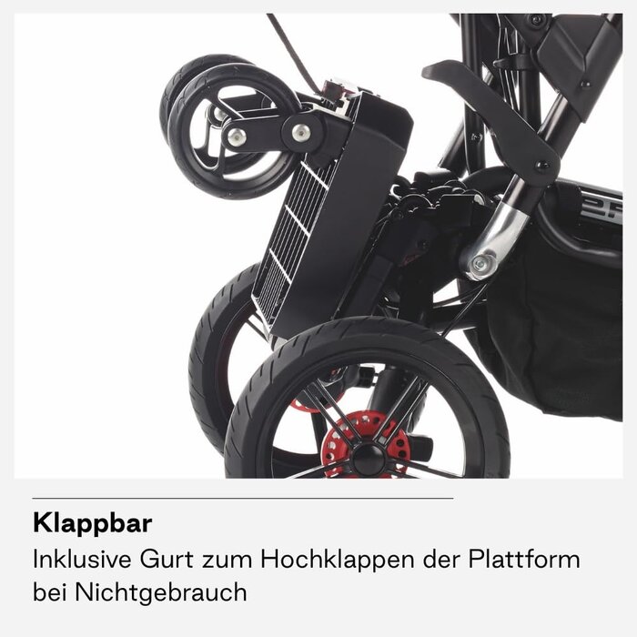 Universelles Mitfahrbrett für Kinderwagen bis 20 kg - jetzt bis zu 34% Rabatt