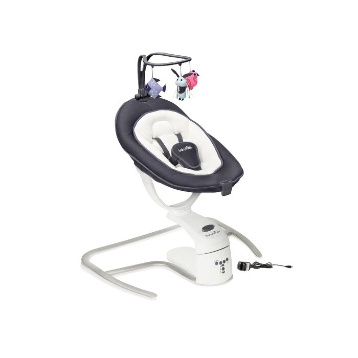 360° Babyschaukel mit 5 Geschwindigkeiten - Farbe Zink - bis zu 35% Rabatt