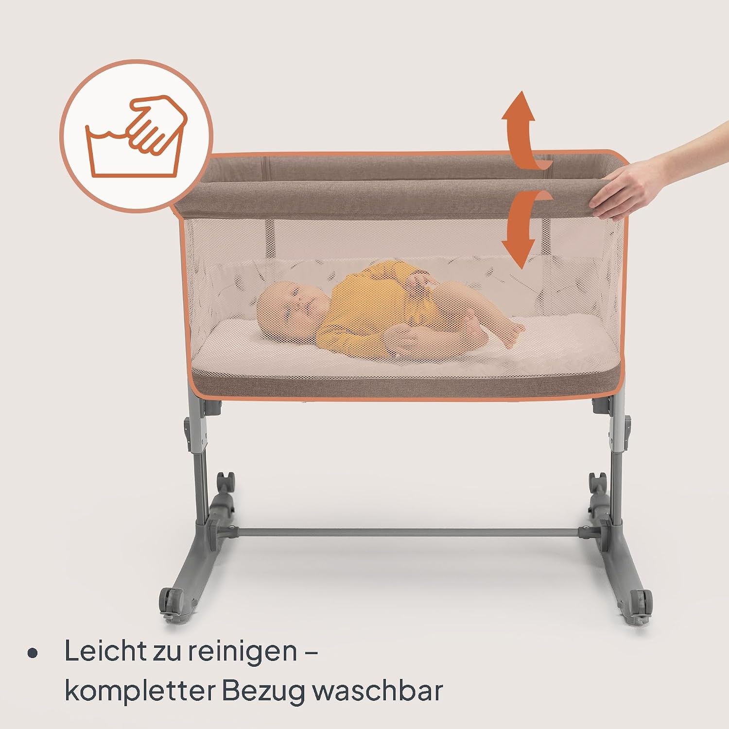 3-in-1 Babybett Aurora - Höhenverstellbar - bis zu 34% sparen