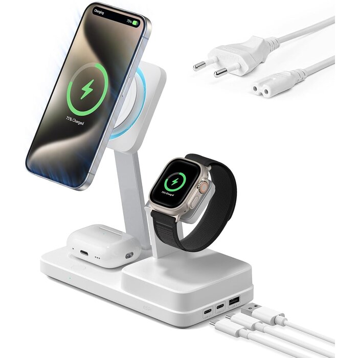 6-in-1 Magnetische Ladestation - 100W Schnelllader - bis zu 34% sparen