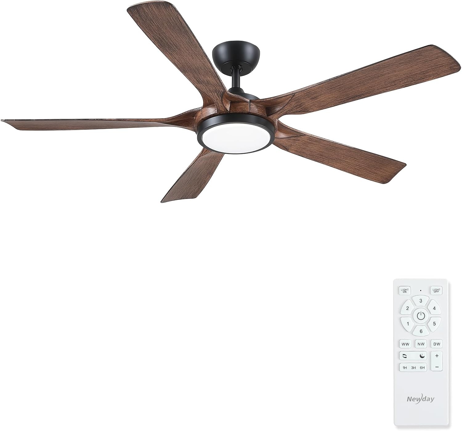 Deckenventilator LED 142 cm - Dimmbar & Fernbedienung - bis zu 34% sparen