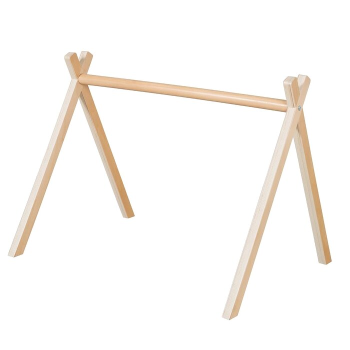Babyspieltrapez Holz | Montessori Motoriktrainer Weiß | Bis zu 33% Rabatt