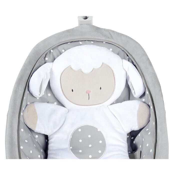 2-in-1 Babywippe & Kleinkindsitz - Grau - Klappbar - bis zu 34% sparen