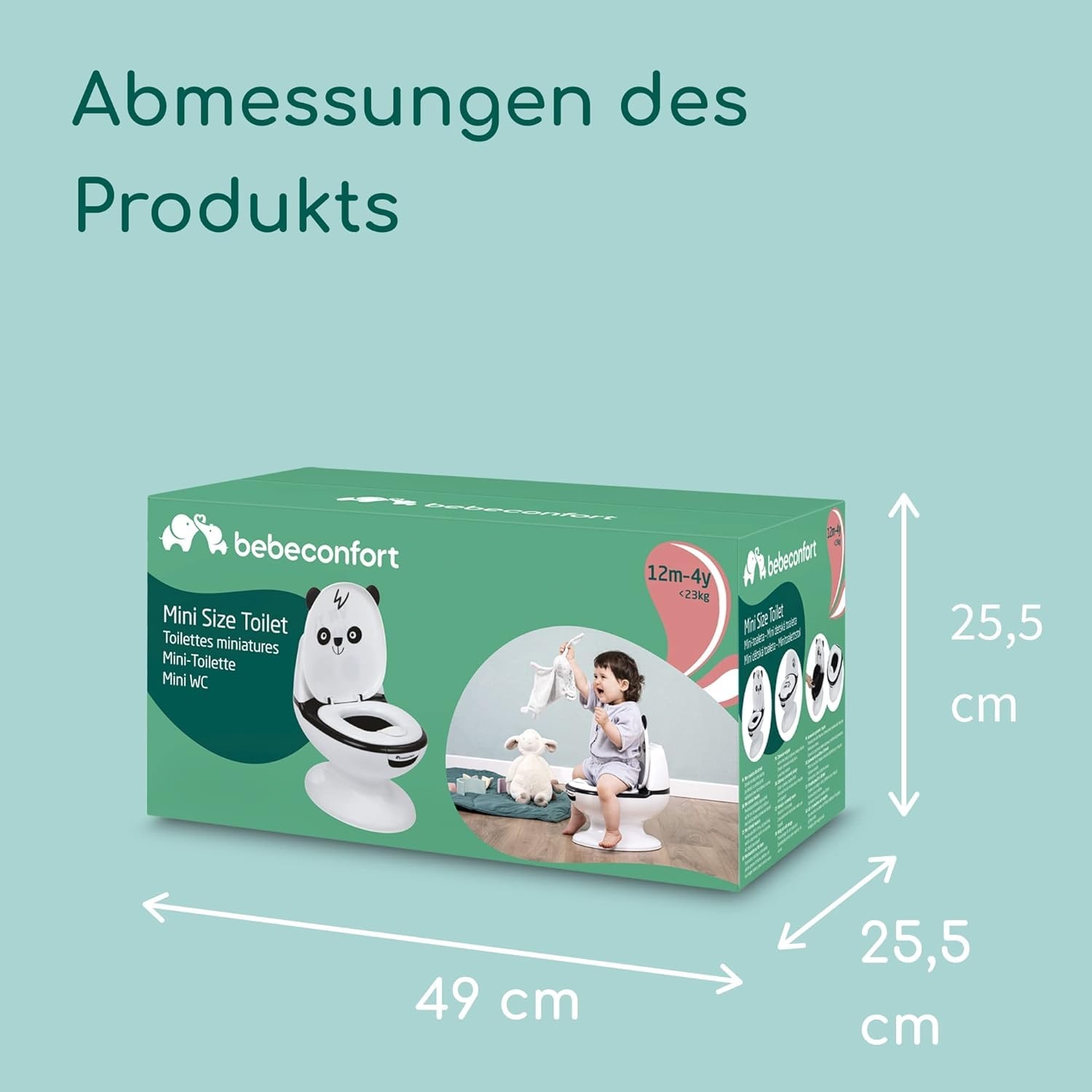 Kindertoilette im Panda-Design mit Sound - bis zu 33% sparen