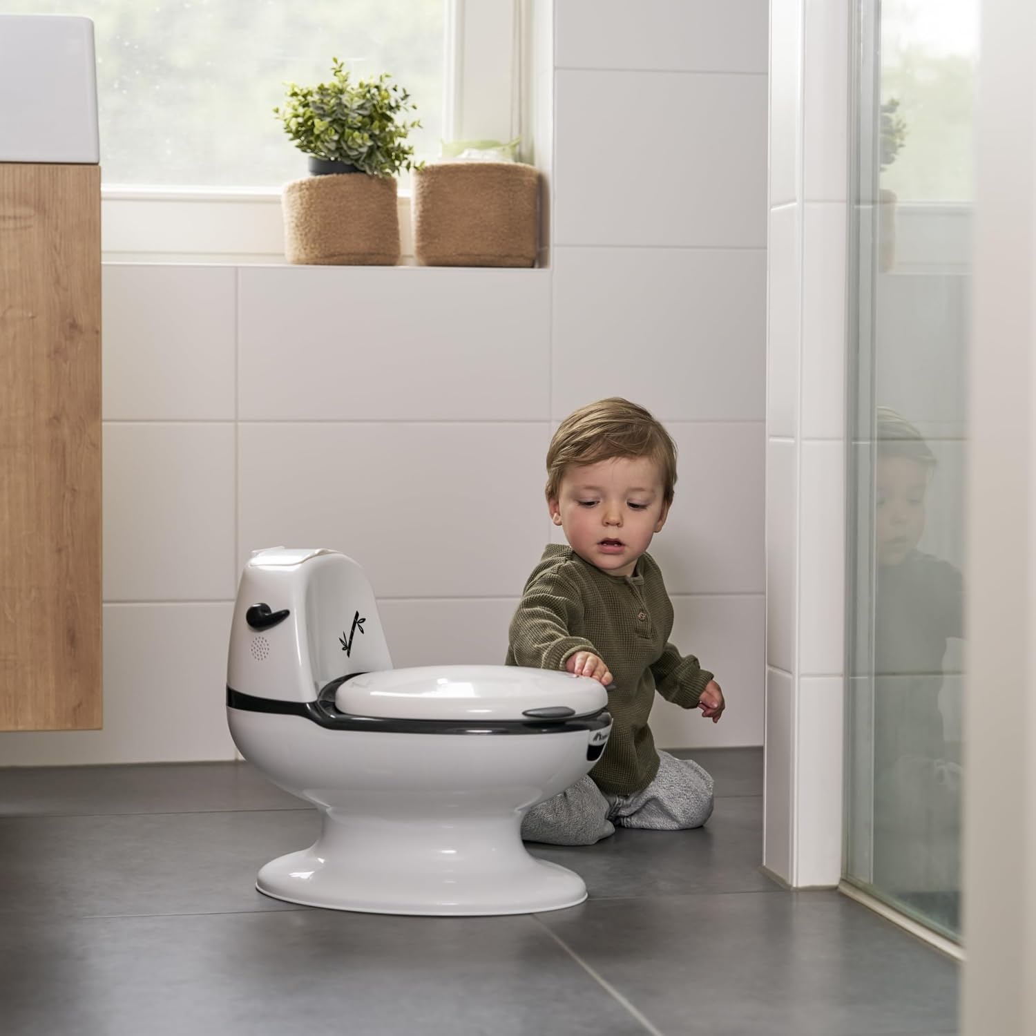 Kindertoilette im Panda-Design mit Sound - bis zu 33% sparen