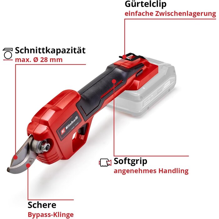 Akku-Astschere bis zu 28 mm Schnittbreite - Outlet mit bis zu 34% Rabatt