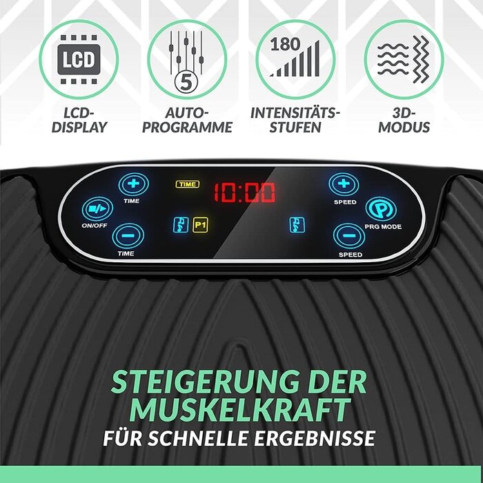 3D-Vibrationsplatte mit Doppelmotor - Jetzt bis zu 56% Rabatt sichern!