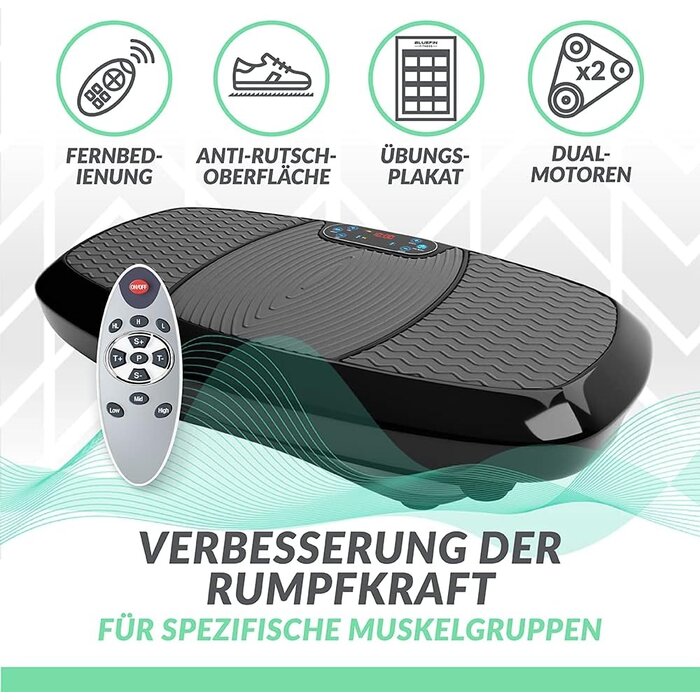 3D-Vibrationsplatte mit Doppelmotor - Jetzt bis zu 56% Rabatt sichern!