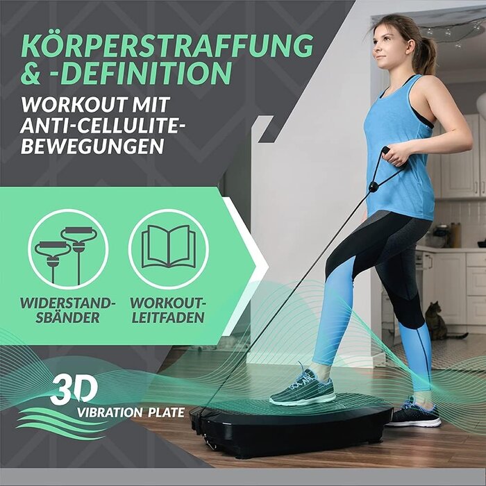 3D-Vibrationsplatte mit Doppelmotor - Jetzt bis zu 56% Rabatt sichern!