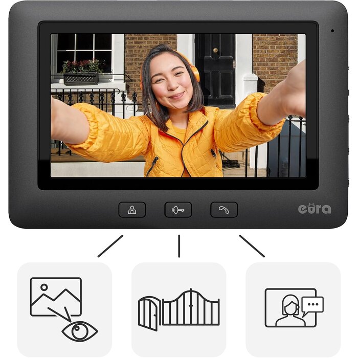 Video-Türsprechanlage 7 Zoll mit WLAN & Tuya-App - Outlet bis zu 35% reduziert