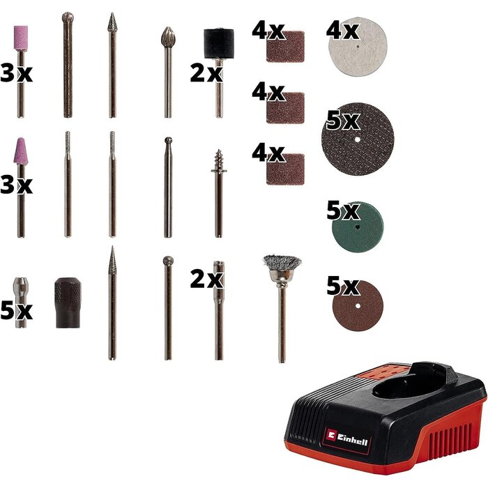 Akku-Schleif- und Graviermaschine 7,2V inkl. 57tlg. Set - bis zu 34% Rabatt