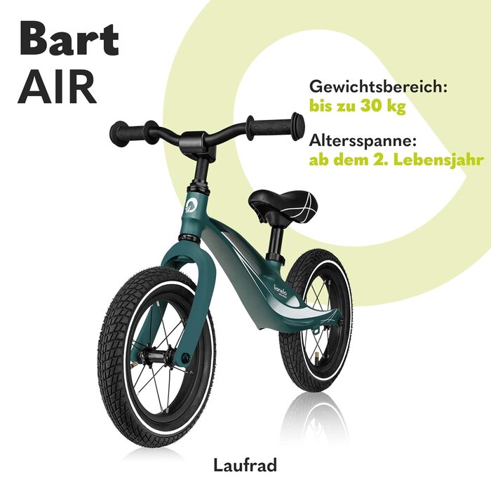 Lionelo Laufrad für Kinder 2-6 Jahre, Magnesium, 12 Zoll - bis zu 34% Rabatt
