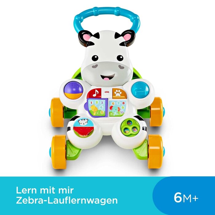 Fisher Price Interaktiver Zebra-Lauflernwagen für Babys - bis zu 32% Rabatt