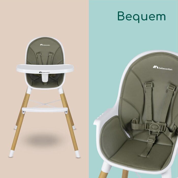 Mitwachsender 2-in-1 Kinderhochstuhl - Mineral Green - bis zu 34% Rabatt