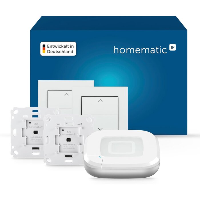 Rollladenaktor Unterputz für Rohrmotoren - Smart Home Steuerung bis zu 33% günstiger