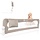 Sicheres Bettgitter 150x42 cm - klappbar - Beige - bis zu 33% Rabatt