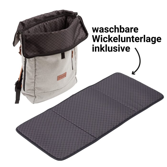 Wickelrucksack mit 30,5L Volumen, erweiterbar - Anthrazit - bis zu 34% Rabatt