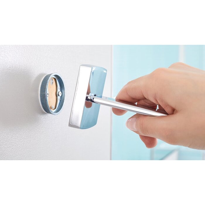 Design-Toilettenbürstenhalter, selbstklebend, verchromt - bis zu 31% reduziert