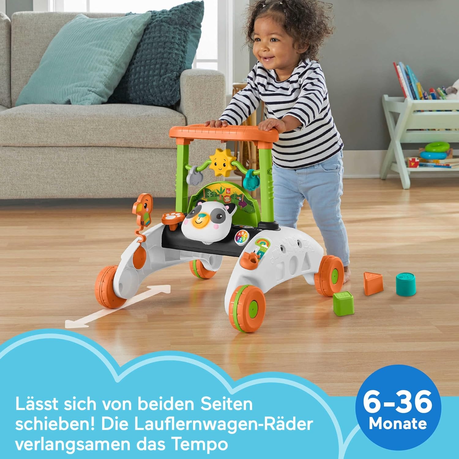 Fisher Price Lauflernwagen Panda Interaktiv - Jetzt bis zu 33% Rabatt sichern