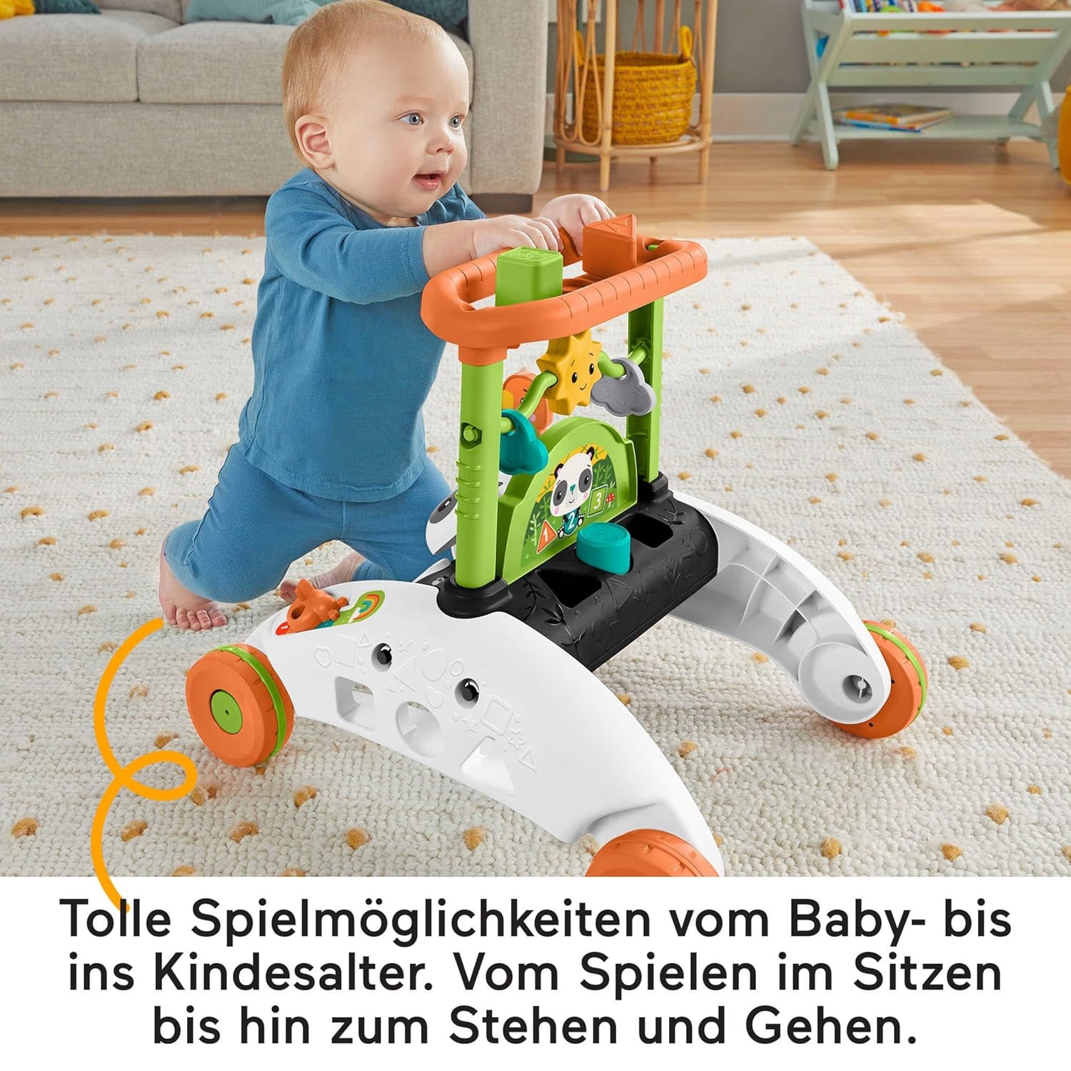 Fisher Price Lauflernwagen Panda Interaktiv - Jetzt bis zu 33% Rabatt sichern