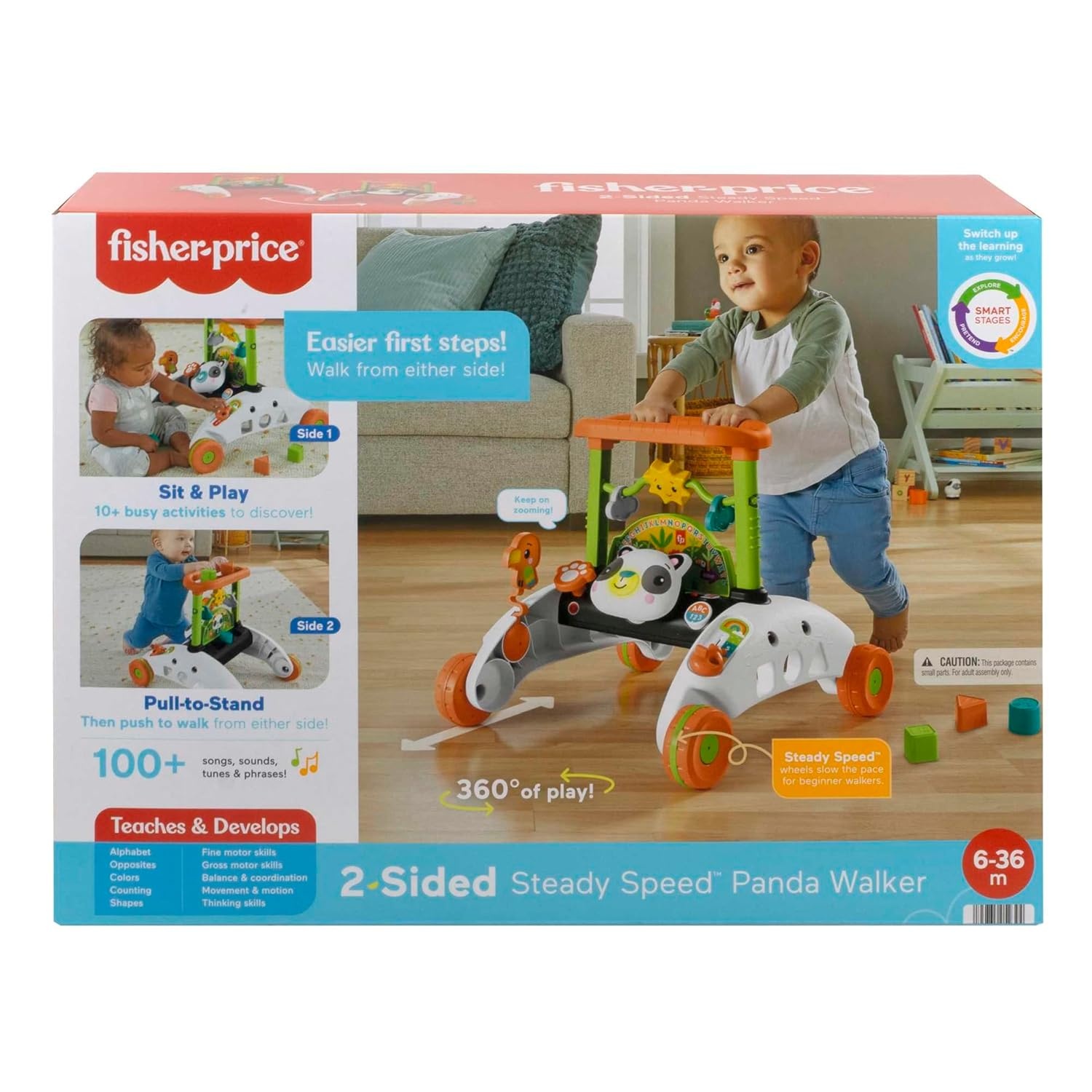 Fisher Price Lauflernwagen Panda Interaktiv - Jetzt bis zu 33% Rabatt sichern