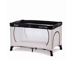 Reisebett 120x60 cm beige, klappbar - 50% Rabatt