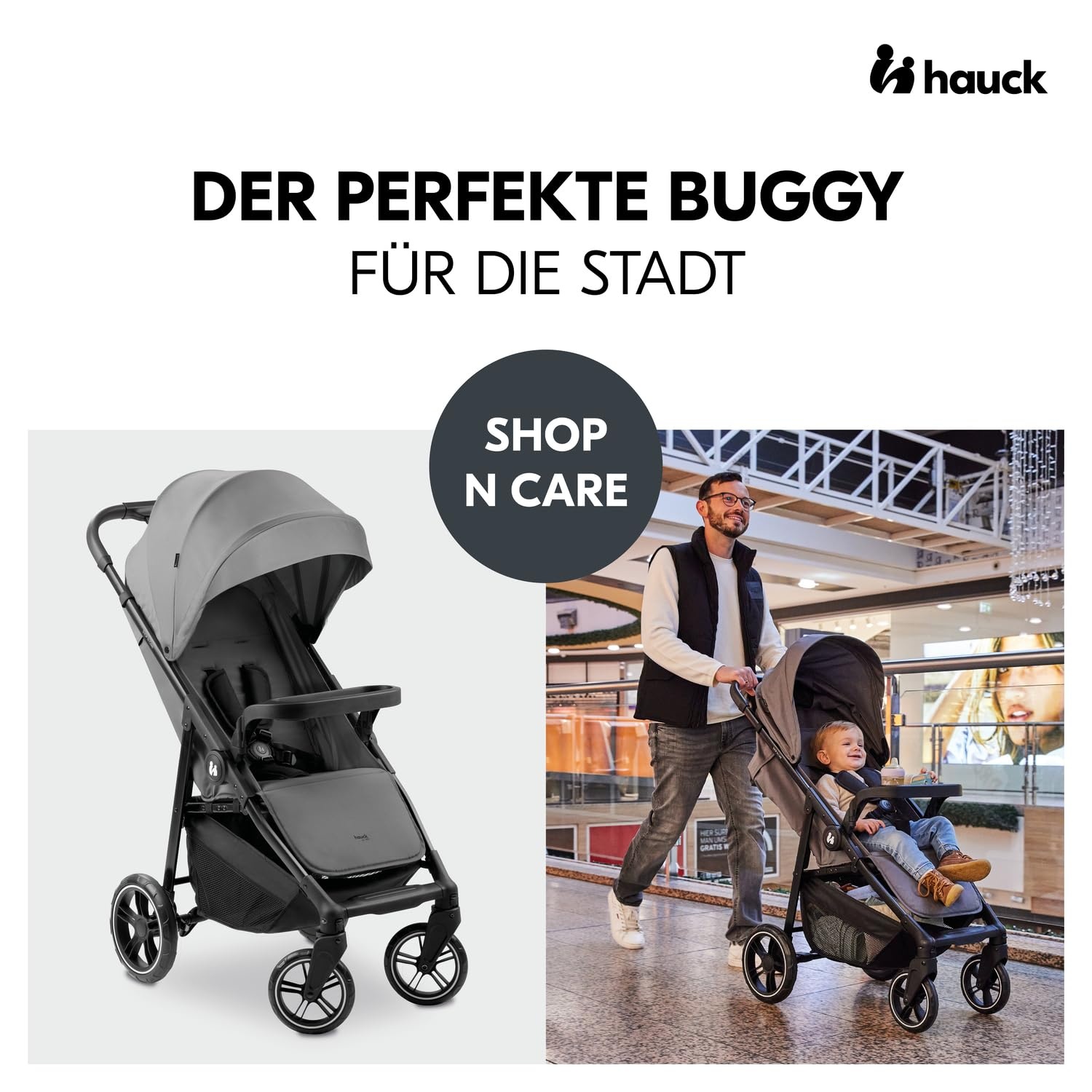 Kompakter Kinderwagen bis 22 kg - Einhändig klappbar - Bis zu 35% Rabatt