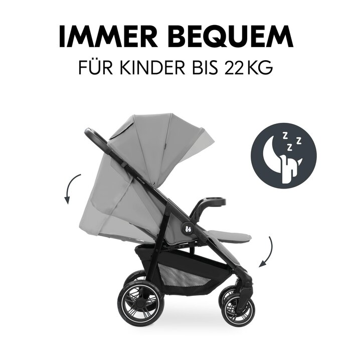 Kompakter Kinderwagen bis 22 kg - Einhändig klappbar - Bis zu 35% Rabatt