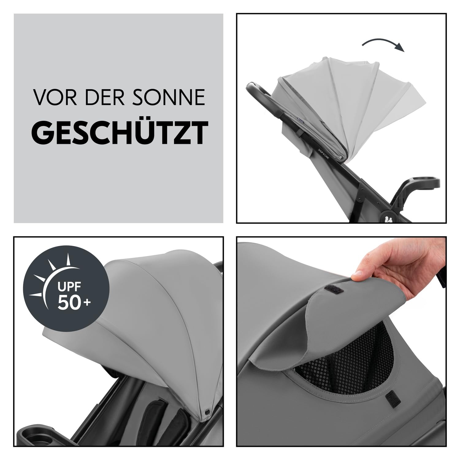 Kompakter Kinderwagen bis 22 kg - Einhändig klappbar - Bis zu 35% Rabatt