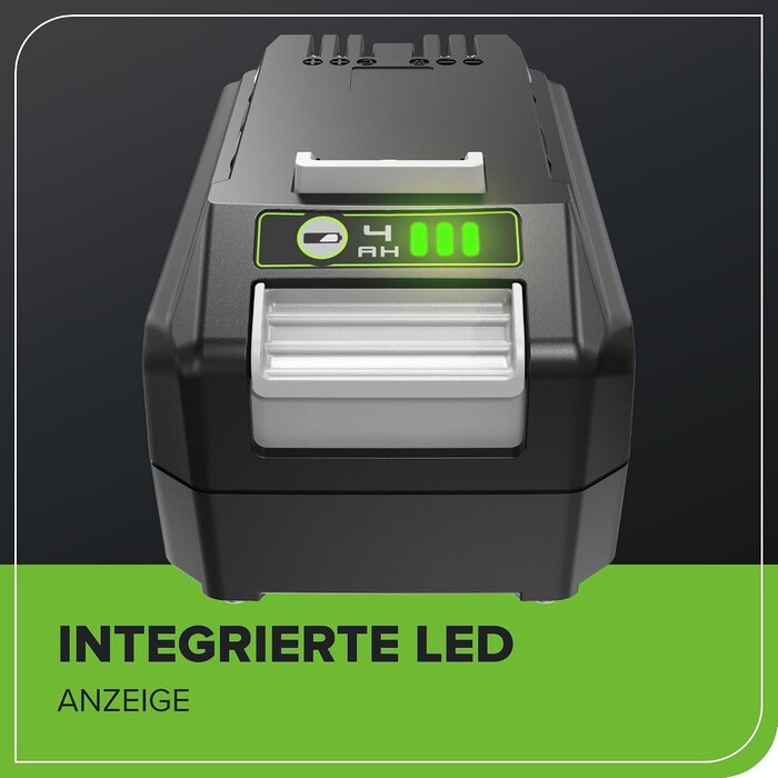Lithium-Ionen-Akku 24V 4Ah für Gartengeräte - Sparen Sie bis zu 33%