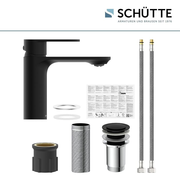 Waschtischarmatur Montana Schwarz - Modernes Design bis zu 34% günstiger