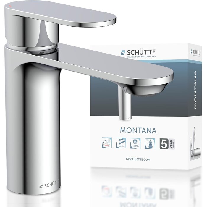 Waschtischarmatur Montana Schwarz - Modernes Design bis zu 34% günstiger