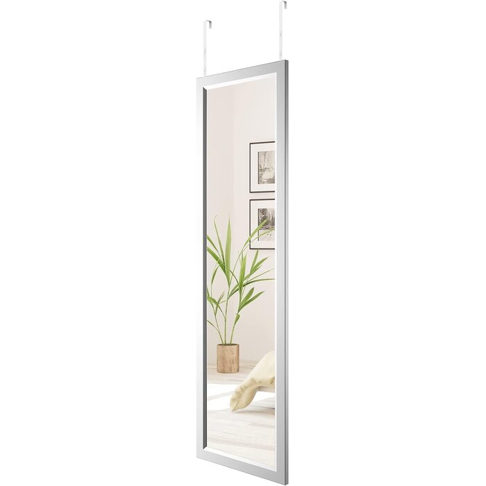 Vielseitiger Ganzkörperspiegel 33 x 119 cm Weiß - Bis zu 33% Rabatt
